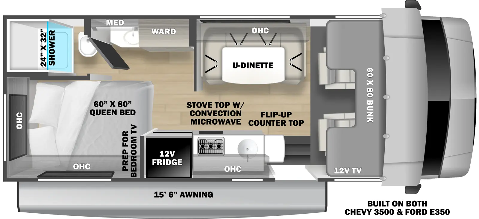 Forester 2351LE Floorplan